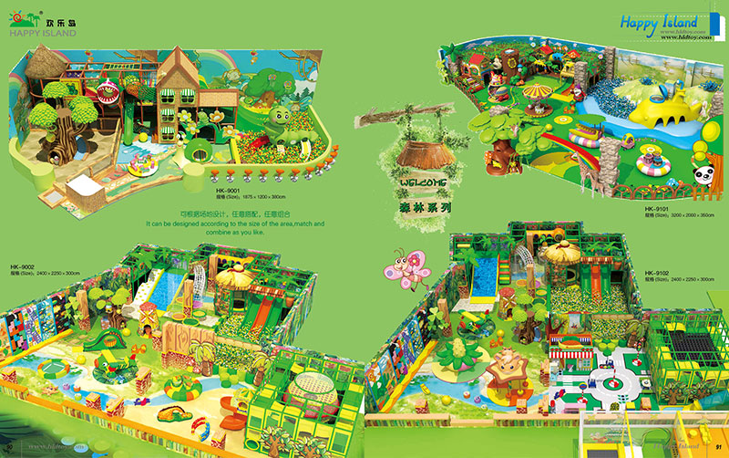 Forest Theme Park Playground