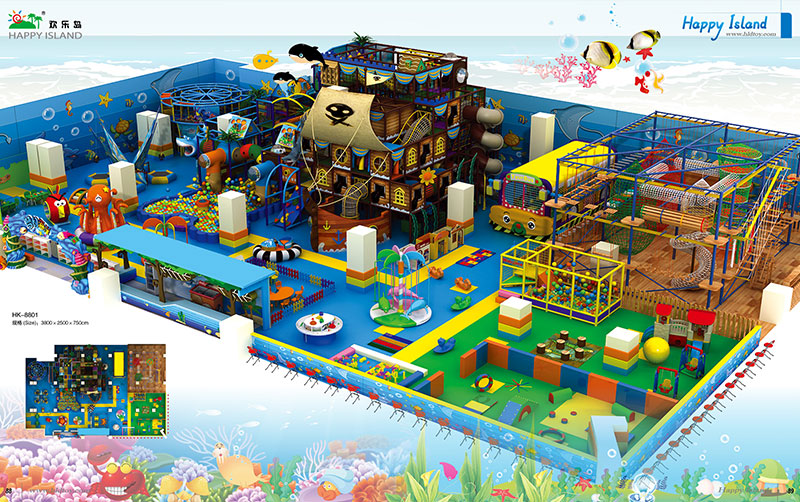 Ocean Theme Park Playground for sale Manufacturer