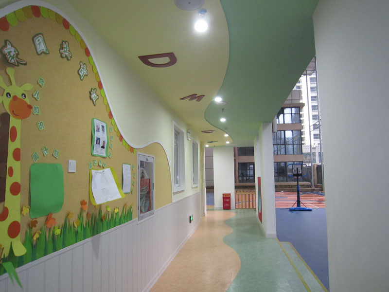 Jiangxi Meifoer Kindergarten Classroom Corridor