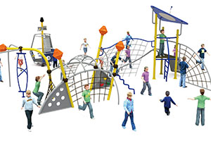 Climbing Net Slides Climbers Outdoor Playground Equipment For