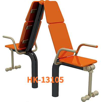 Leg Extension Machine OutDoor Fitness Equipment