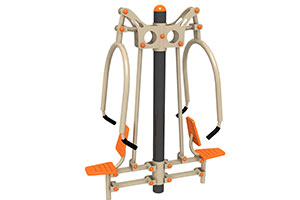 Double Chest Press Machine Outdoor Park Workout Equipment