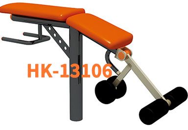 Prone Leg Curl Machine Outdoor Fitness Machine Equipment