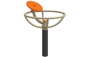 SASO ROHS Certificate Tai Chi Outdoor Gym Equipment For Park