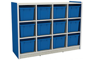 Kindergarten Colorful Storage Rack Book Display Shelf For Sale