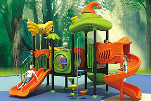 Outdoor Playground Plastic Kids Safe Slide For Sale
