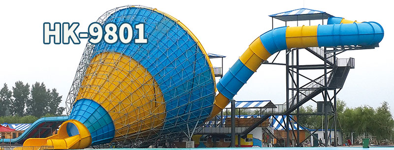 Commercial Aqua Park Large Combined Slide For Sale